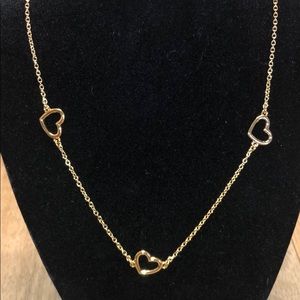 Marc Jacobs Chasing Hearts Necklace